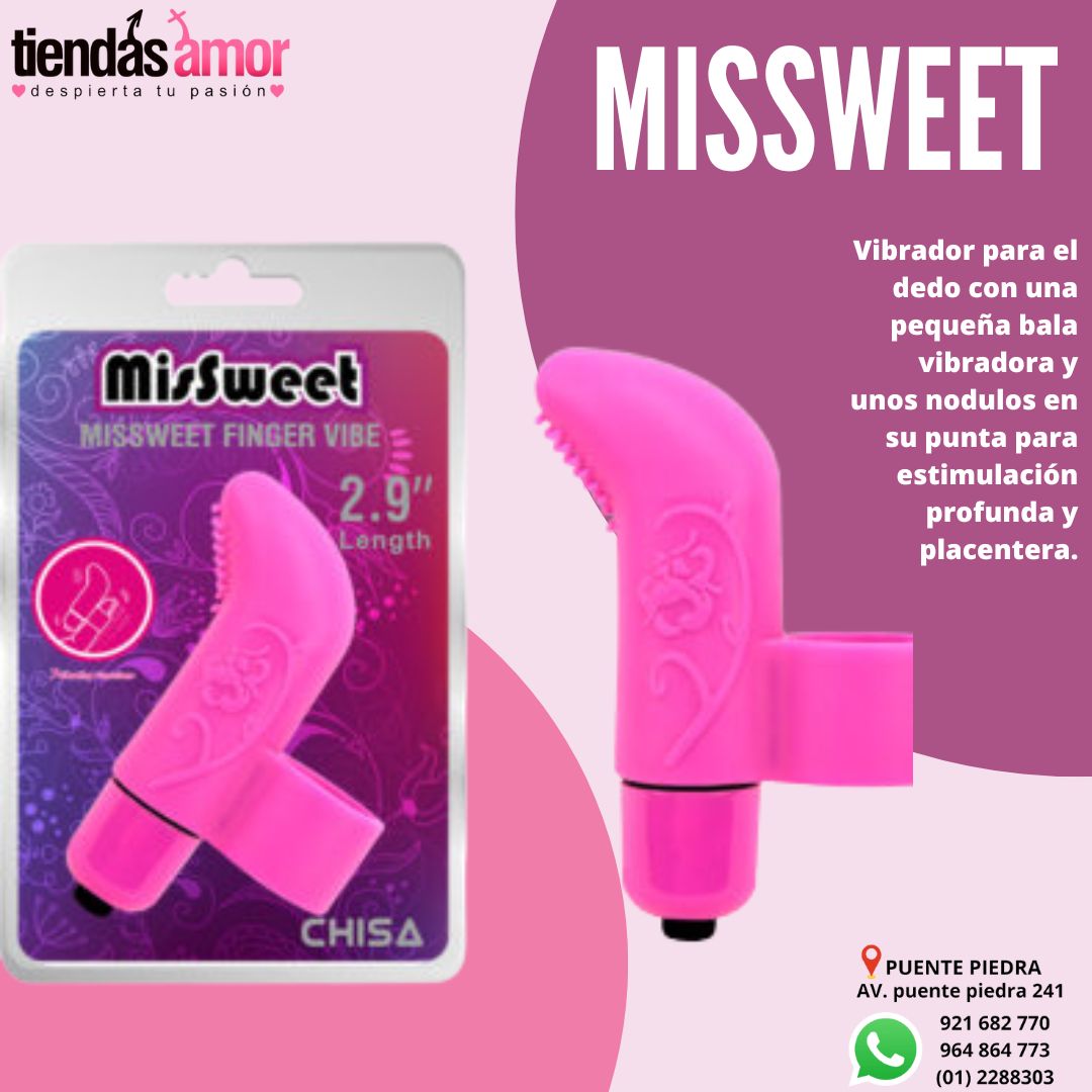 Missweet Finger Vibe tiendas amor